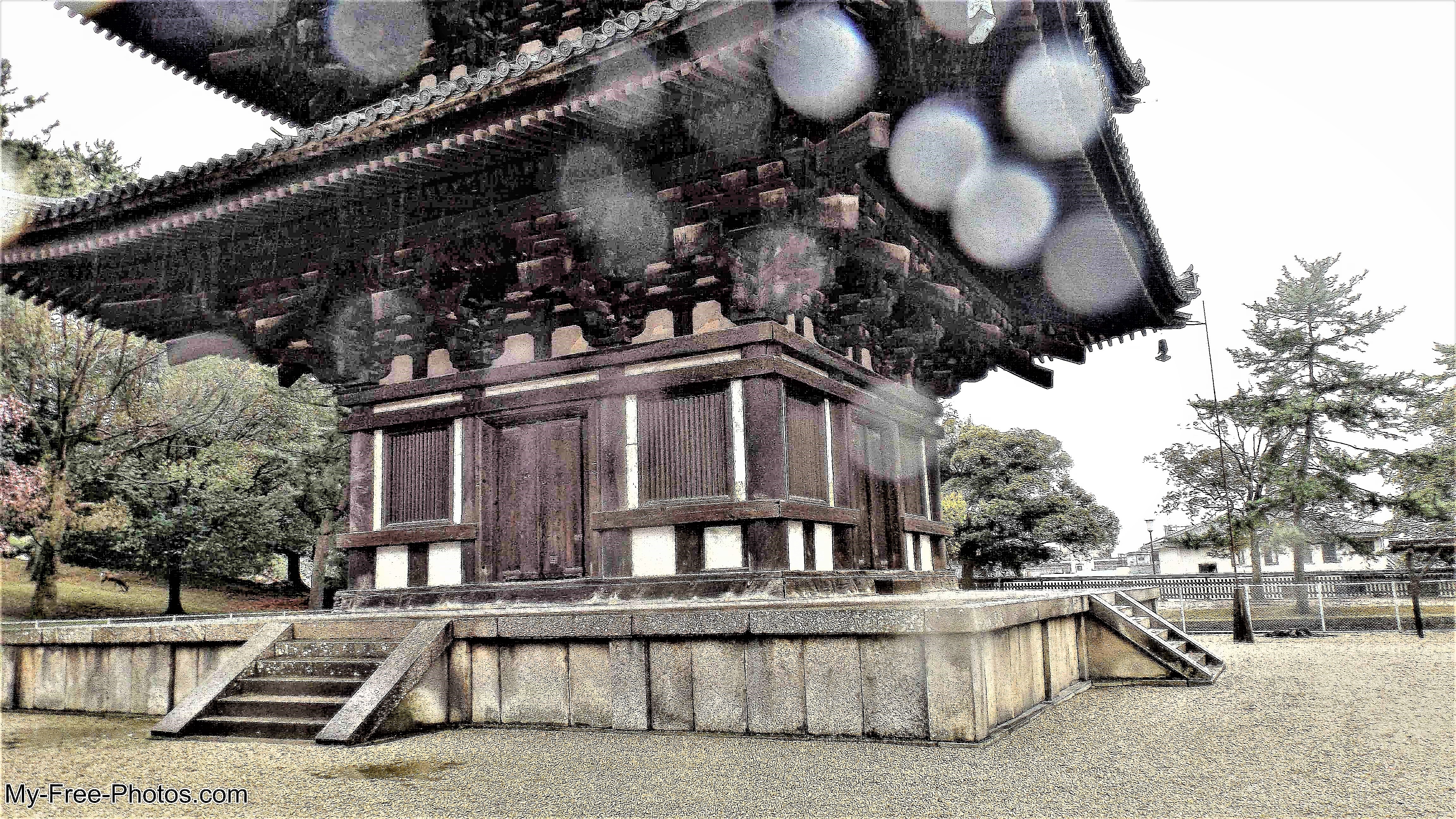 Kofukuji shrine Nara Japan