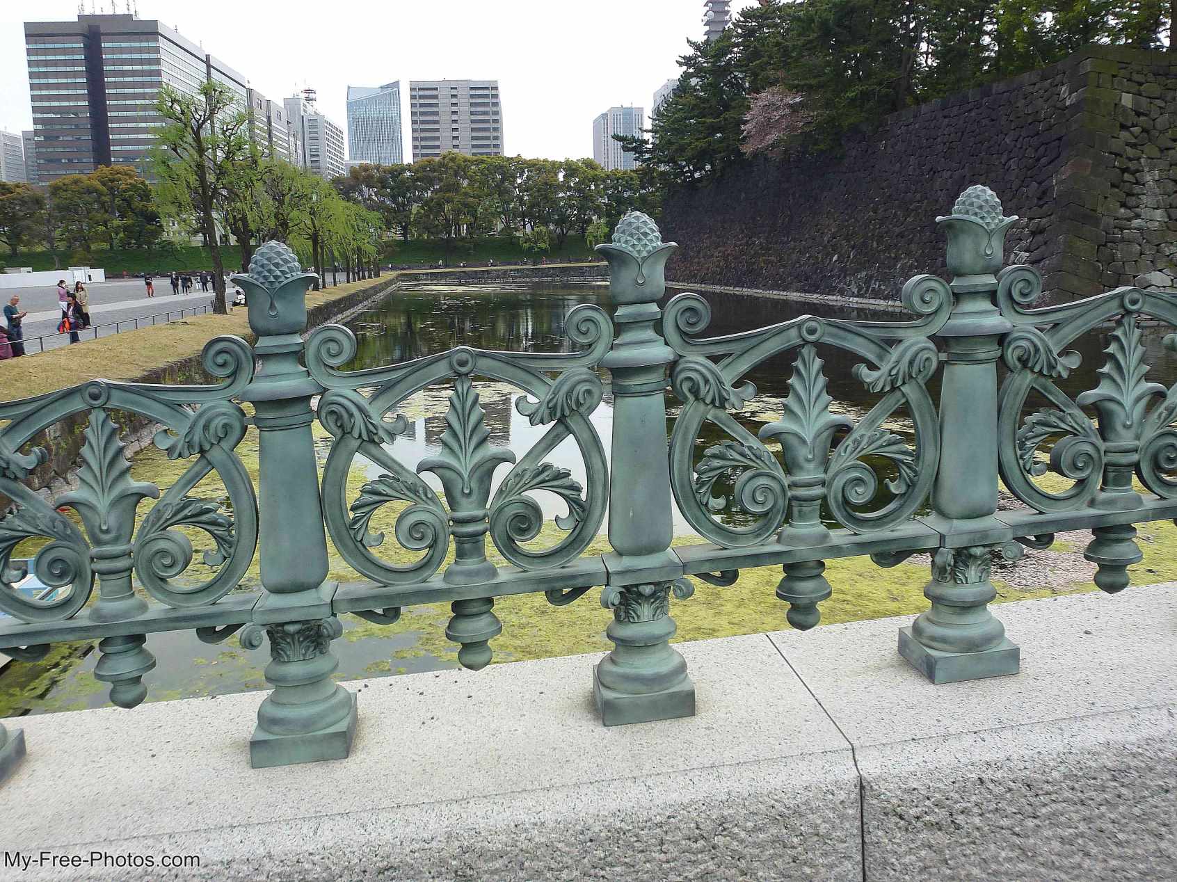 Tokyo palace moat