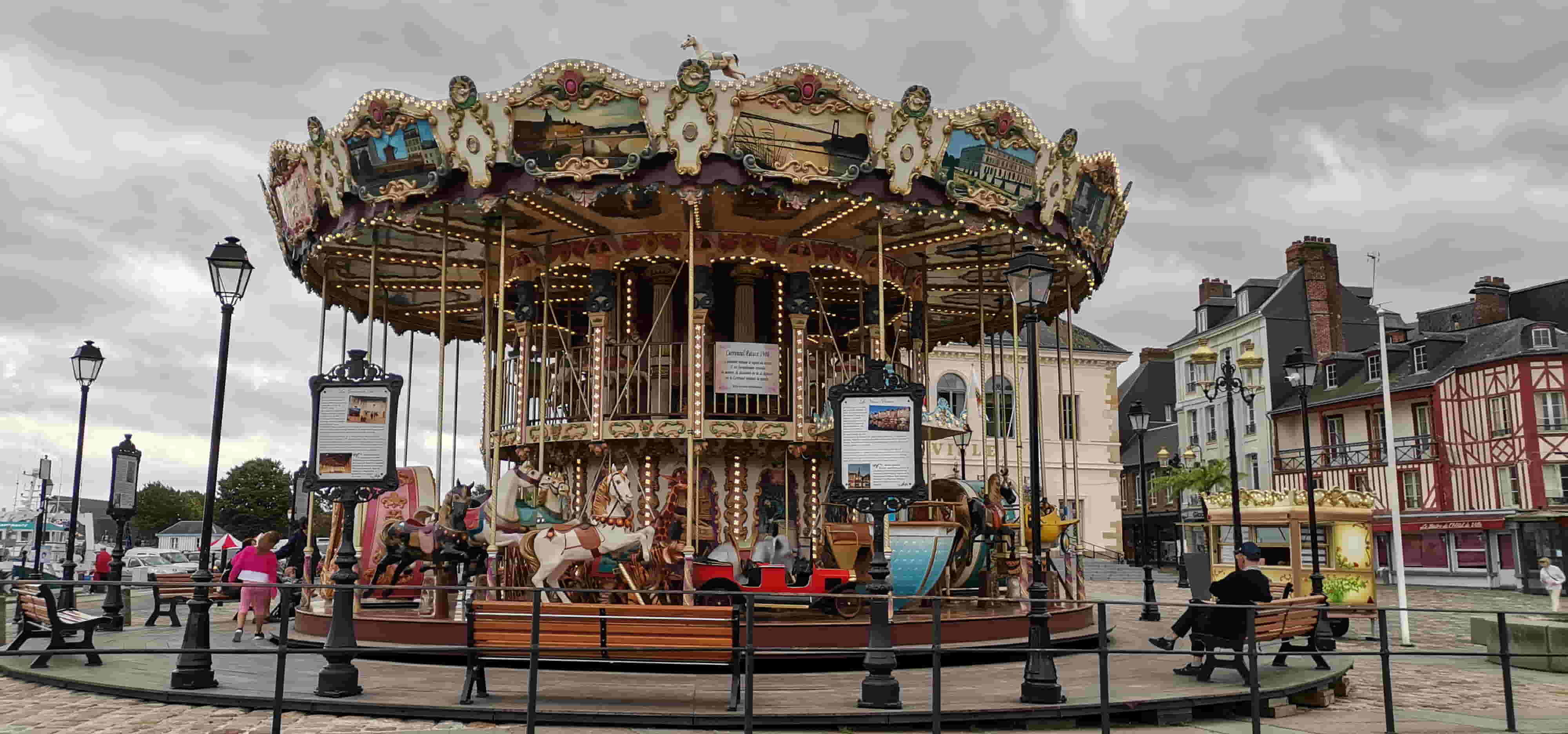 Honfleur carousel