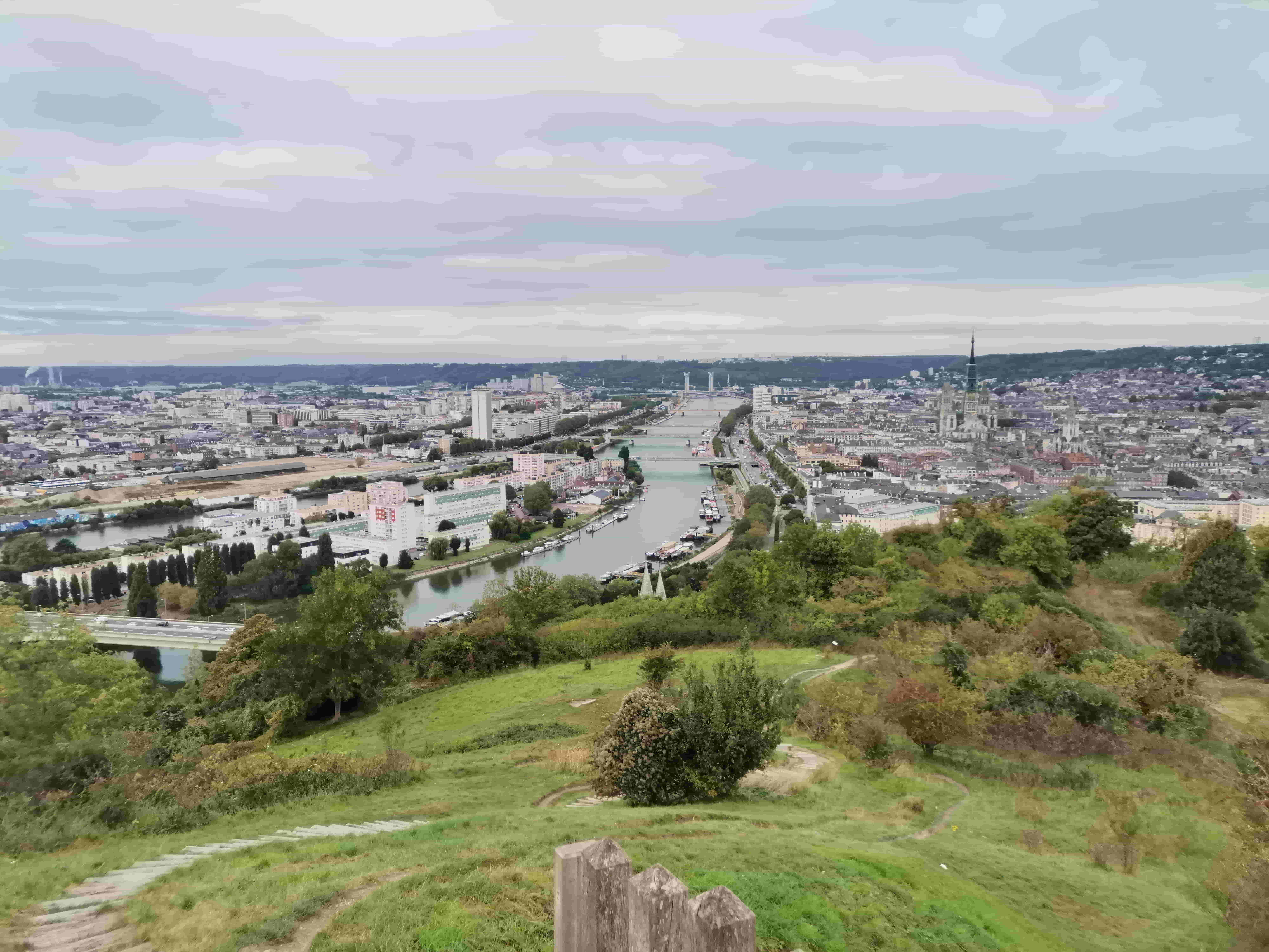 Rouen panorama
